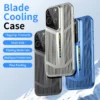 Matte Slim Full Lens Protection Hard Case for iPhone 16 15 14 13 12 11 Pro Max 16 Plus Fashion Hollow Heat Dissipation PC Cover