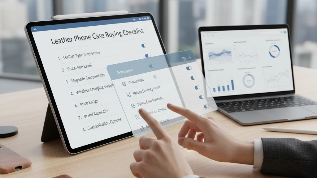 leather phone case buying checklist
